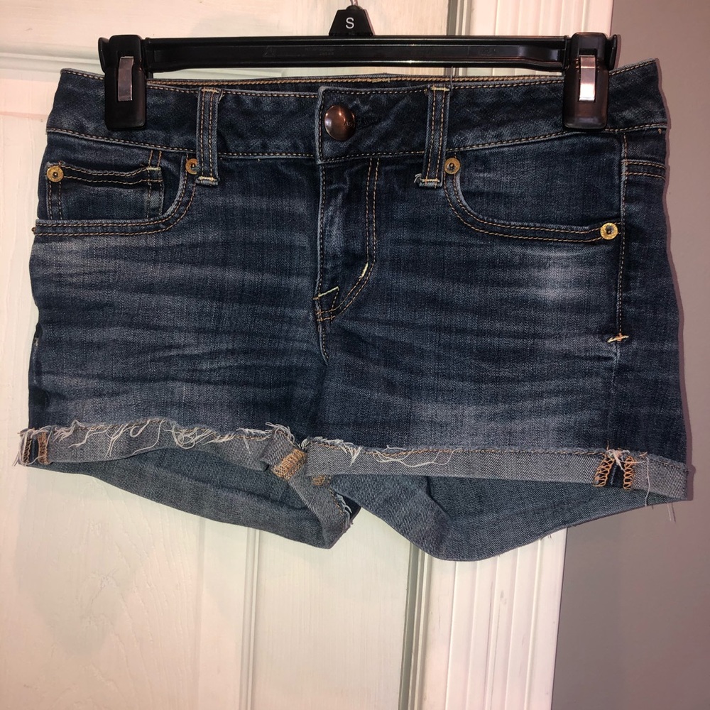 American Eagle Shortie Denim Shorts